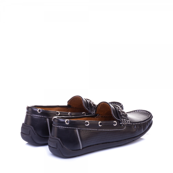 Мъжки обувки  Foril черни, 3 - Kalapod.bg